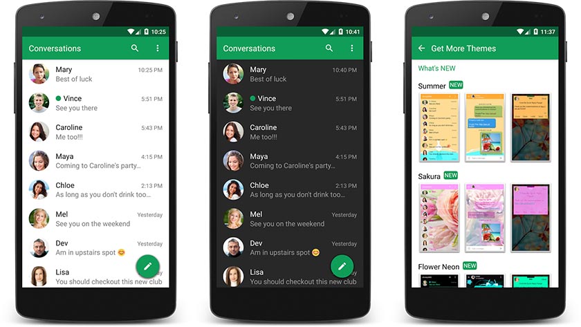 Chomp SMS screenshot 2015 ChompSMS best sms apps for Android