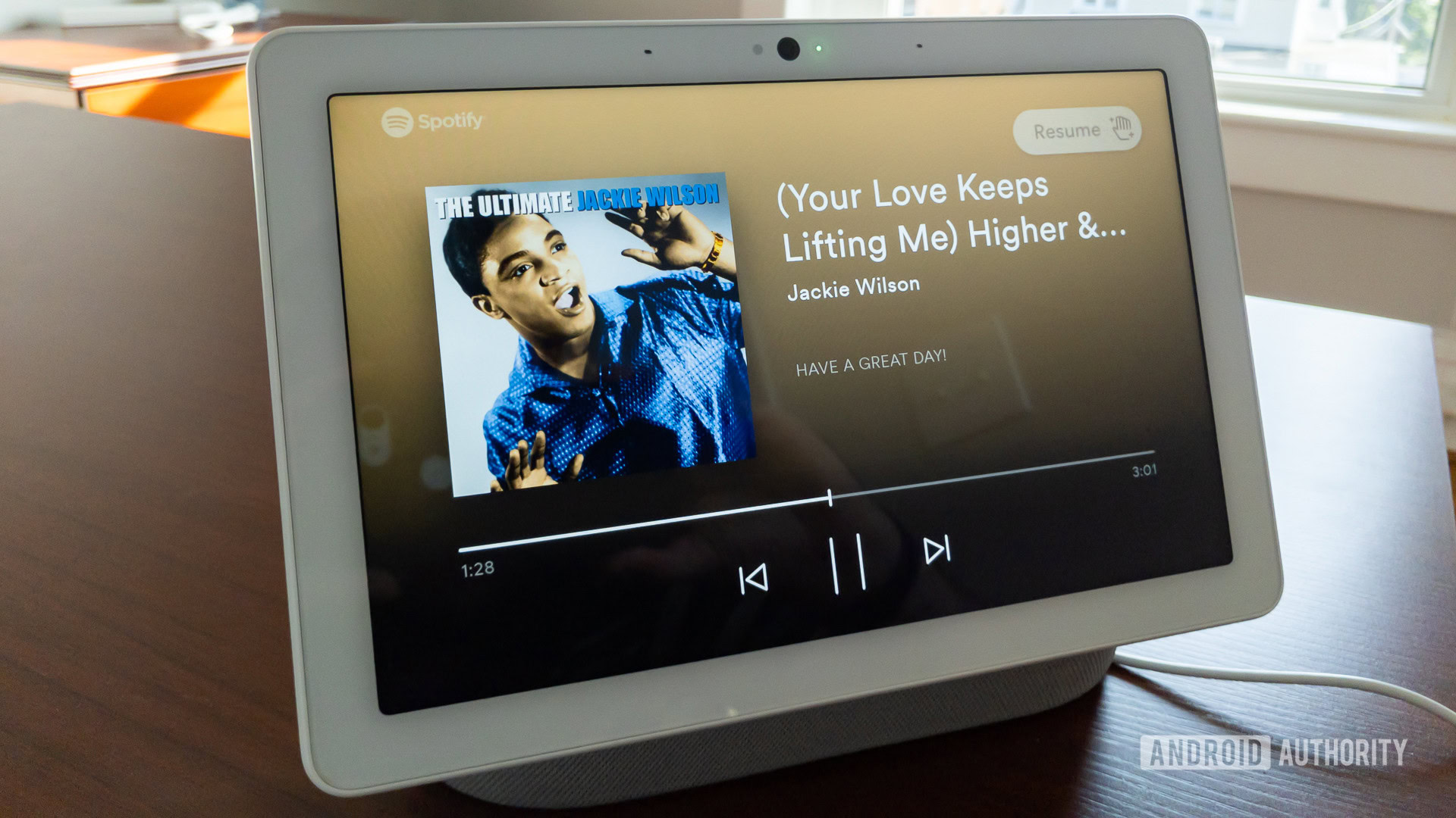 Google Home Hub Max review 12 Google Home Hub Max music player