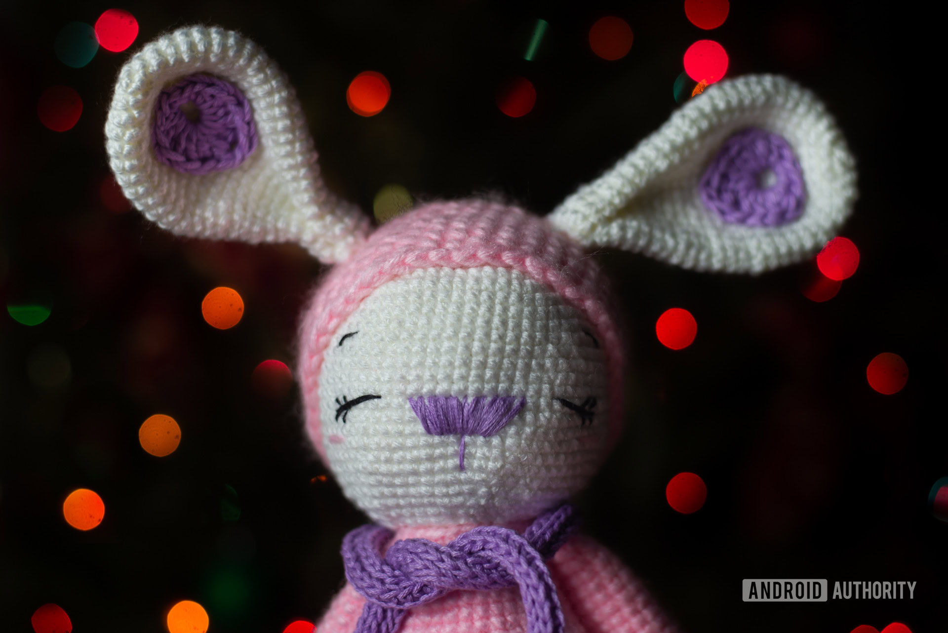 Amigurumi bokeh sample shot Amigurumi bokeh sample shot - iPhone F Stop