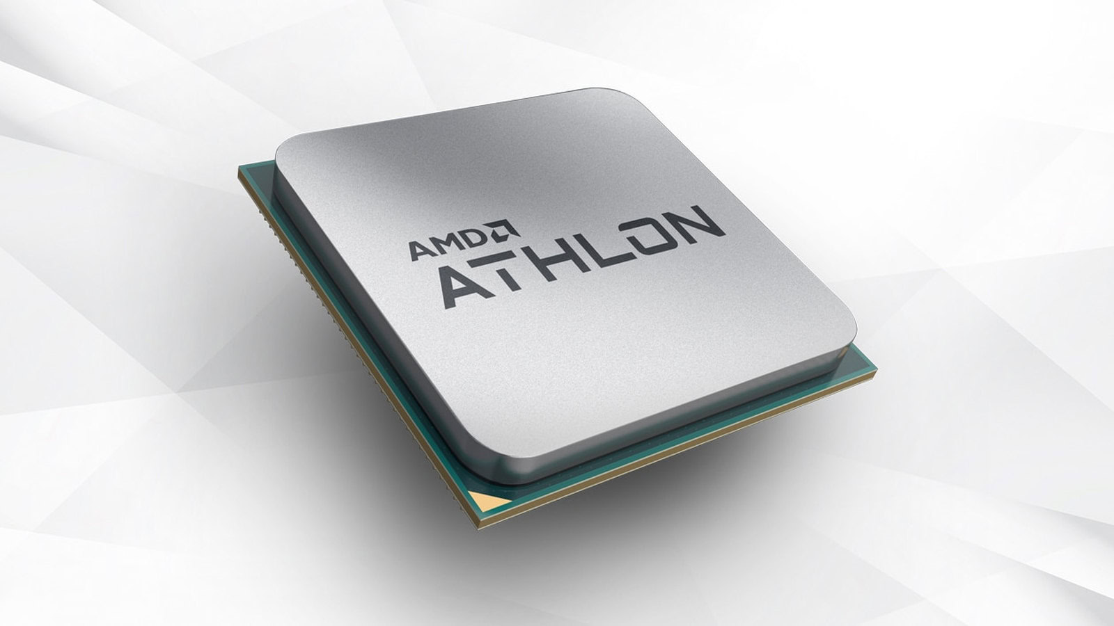 AMD Athlon processor AMD Athlon processor on a white background
