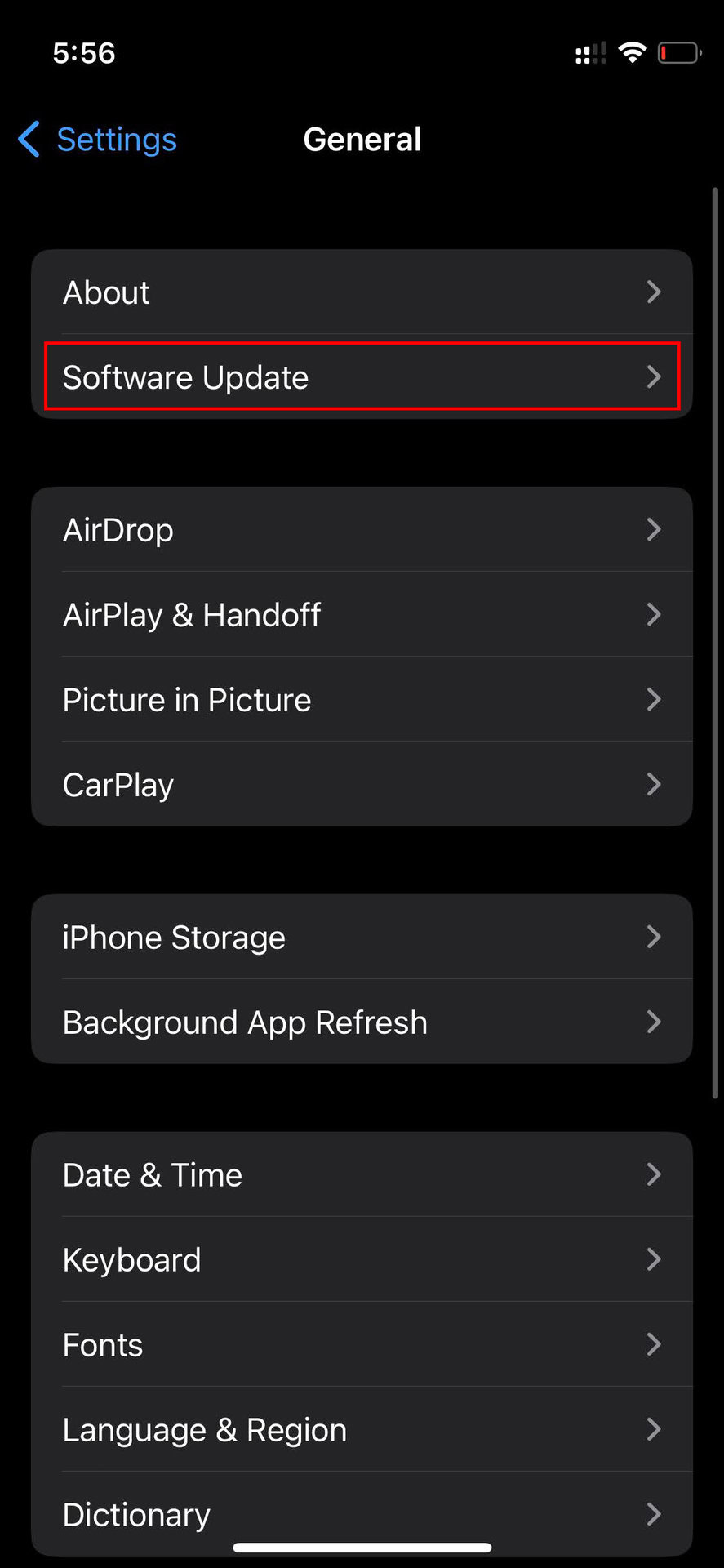 How to update an iPhone 2