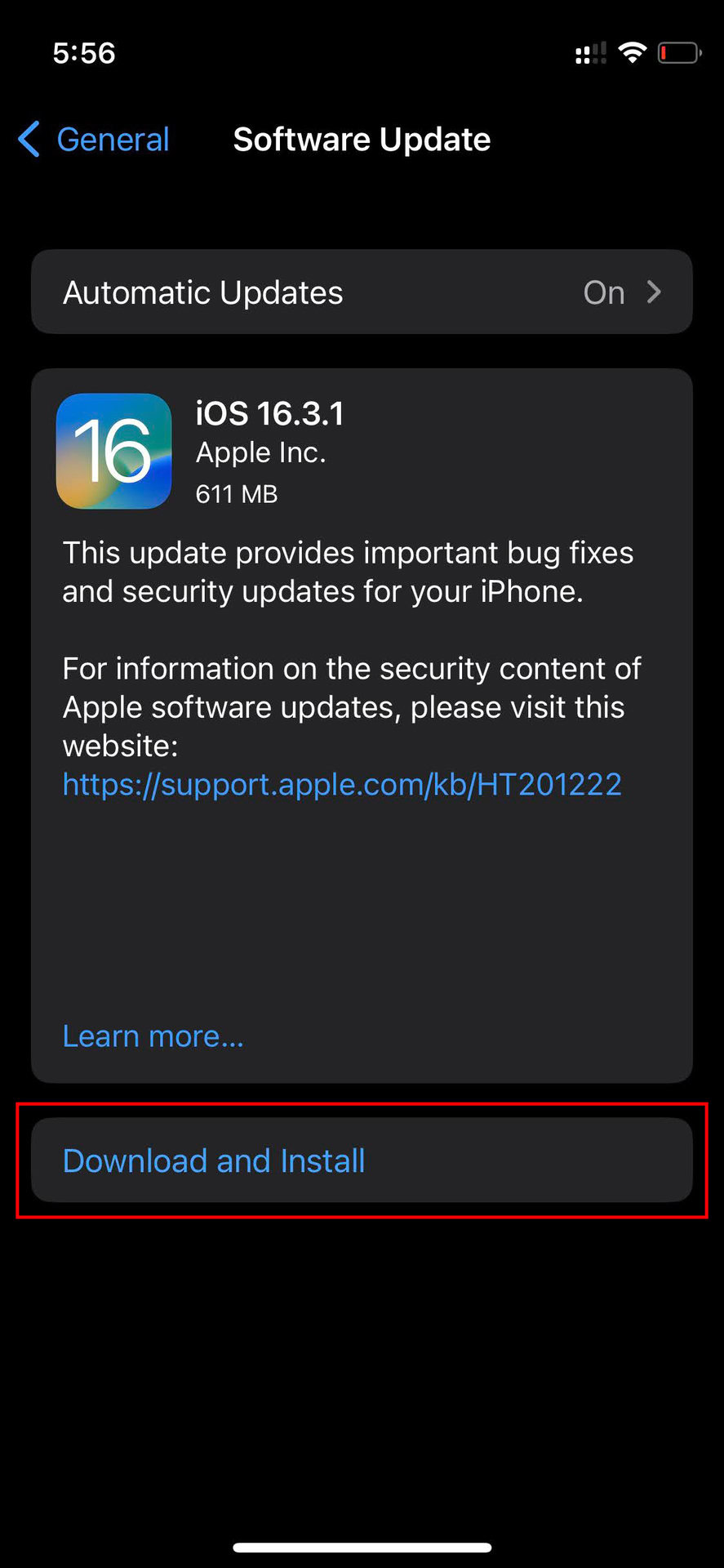 How to update an iPhone 3