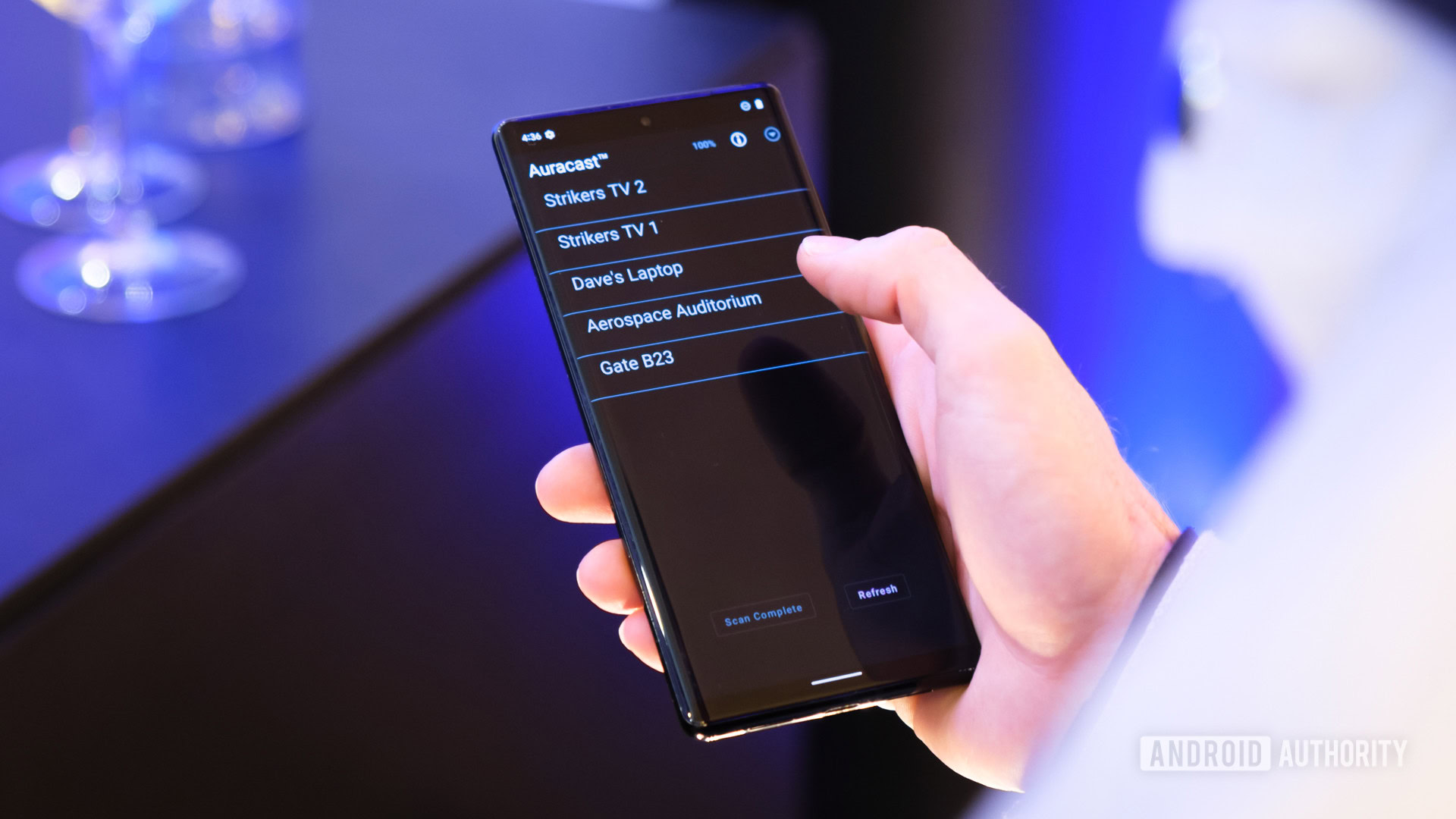 Bluetooth Auracast example app Bluetooth Auracast example app