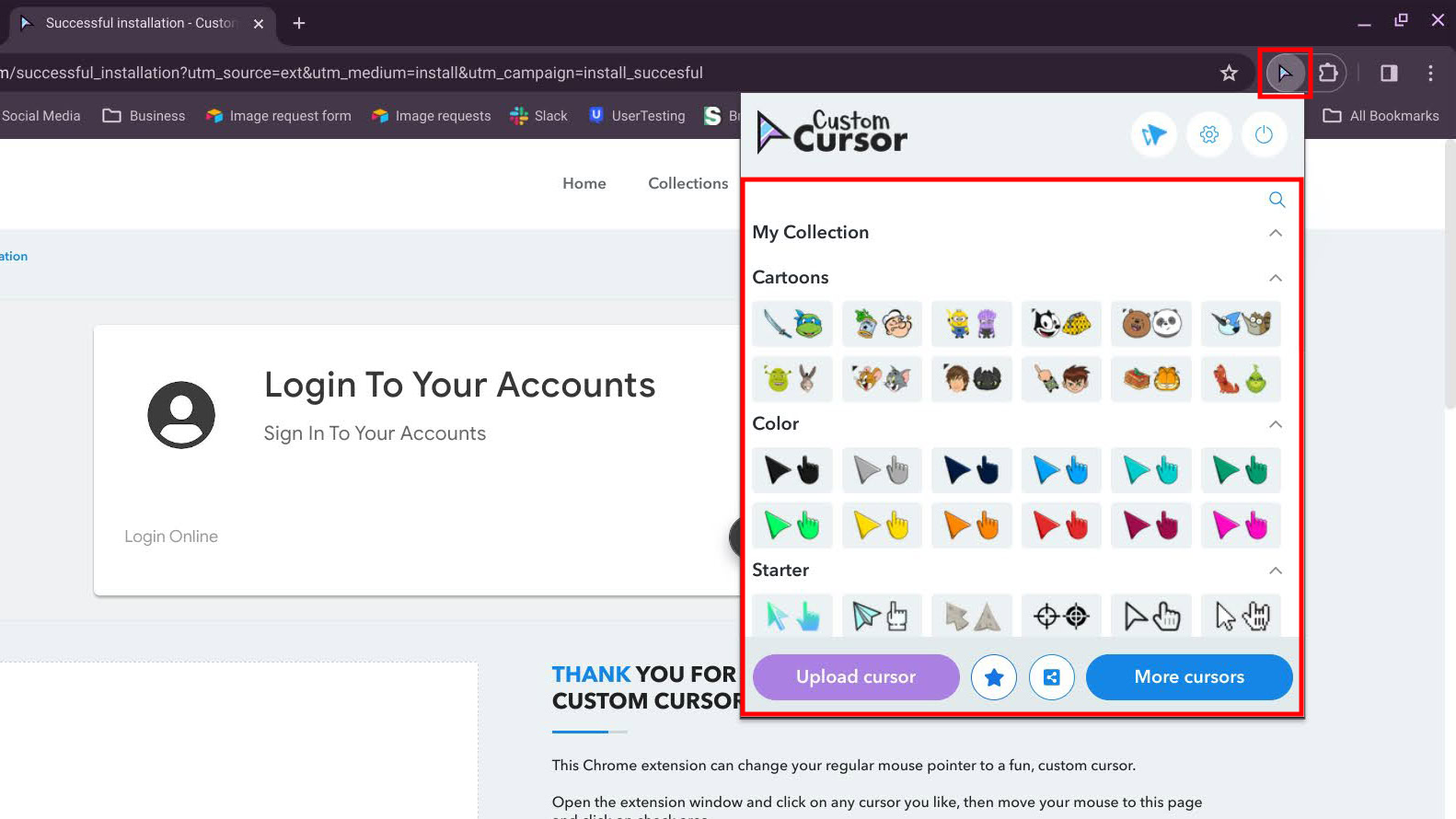Using a third party app for custom cursors on a Chromebook (3)