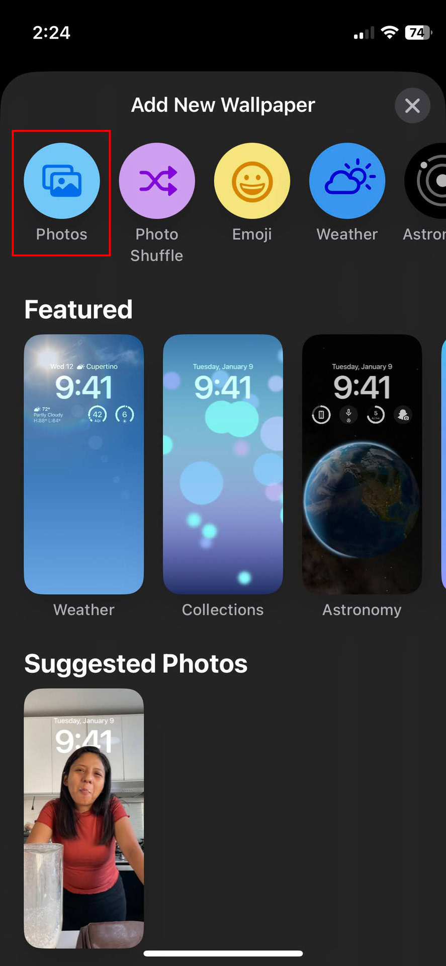 How to set Nothing Phone 2 Wallpaper on iPhone 3