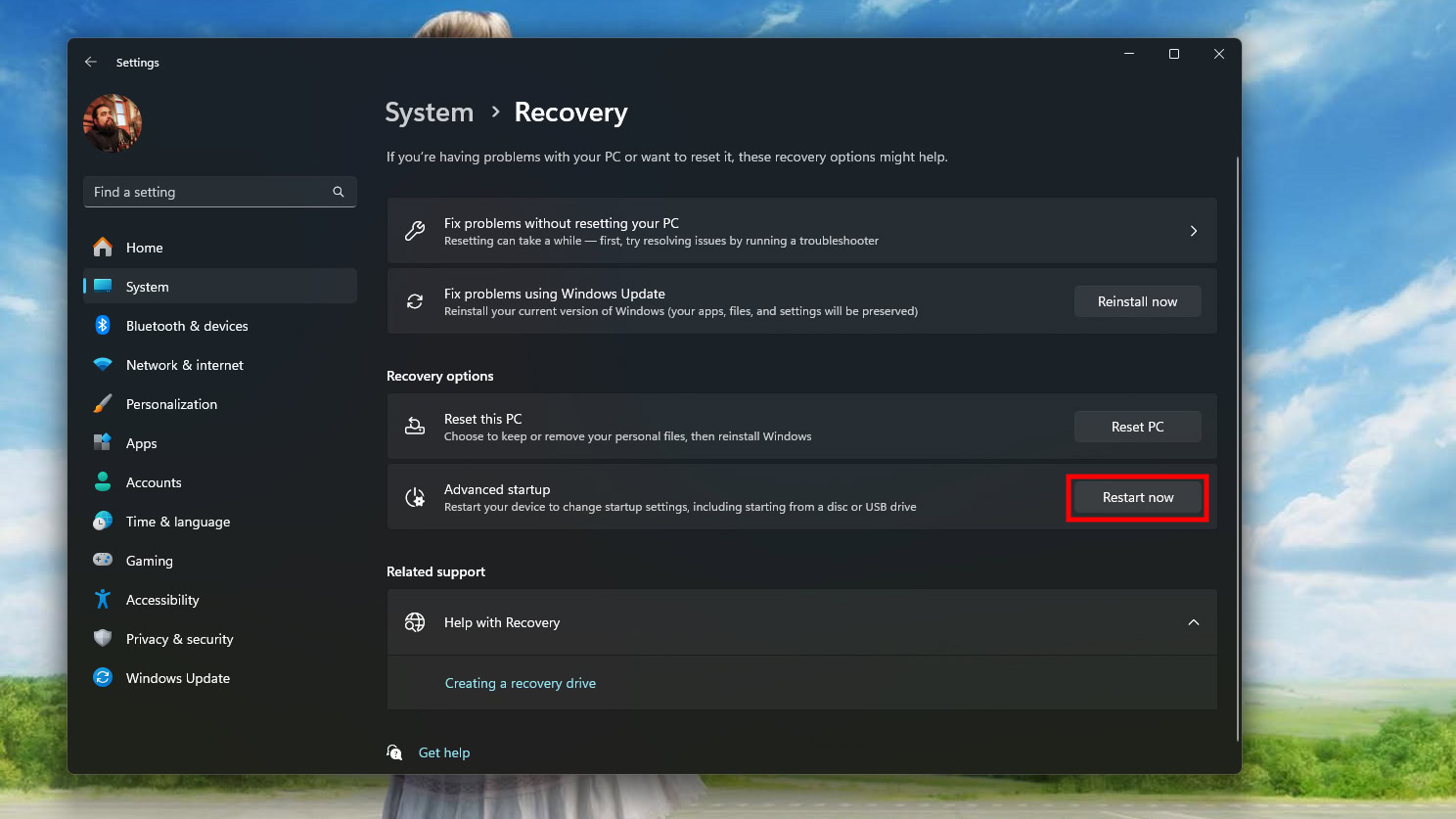 Boot into Safe Mode on Windows 11 (3)
