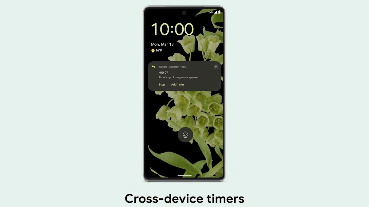 Google Pixel Feature Drop Cross device timers Google Pixel Feature Drop Cross device timers