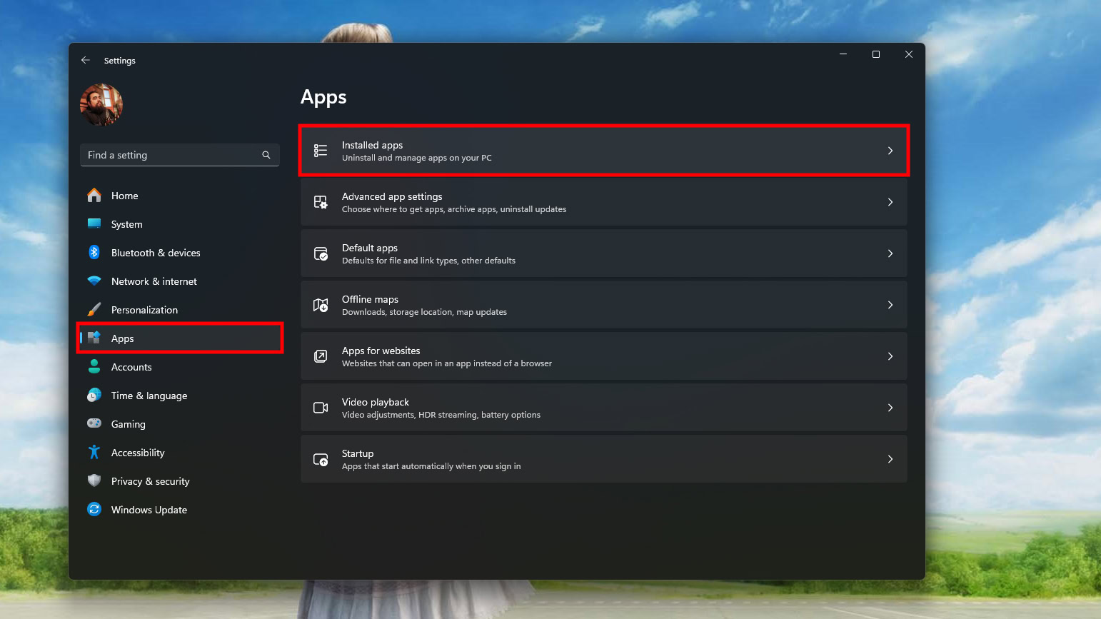 How to uninstall apps on Windows 11 (1)