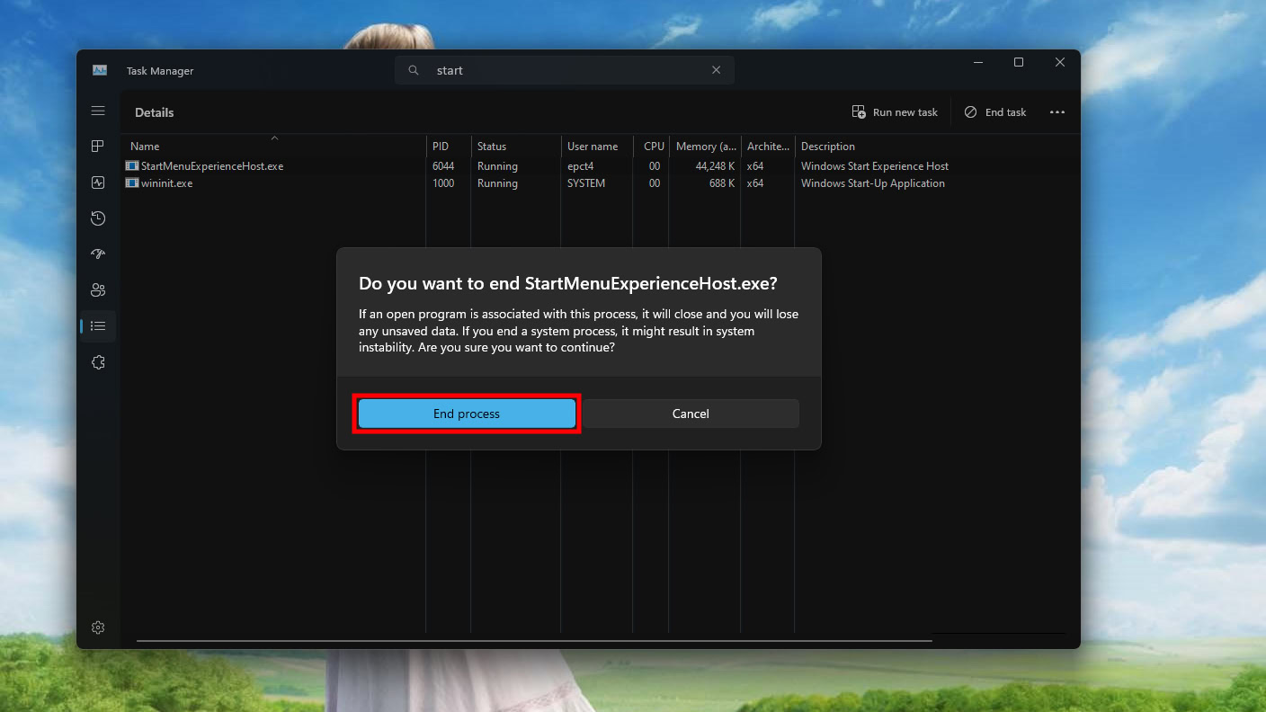 Restart Windows background services on Windows 11 (2)