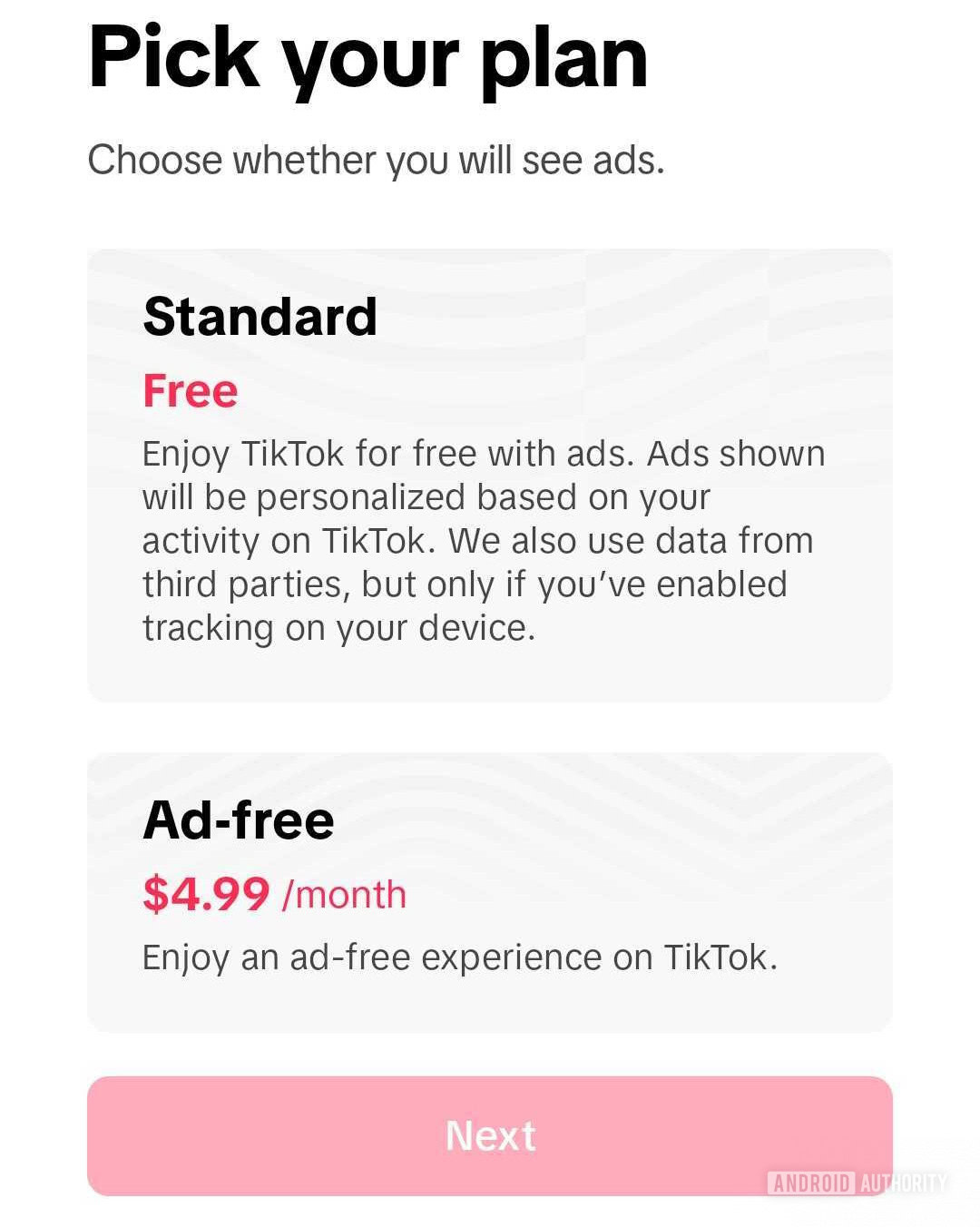 TikTok ad free subscription plan 1 TikTok ad free subscription plan 1