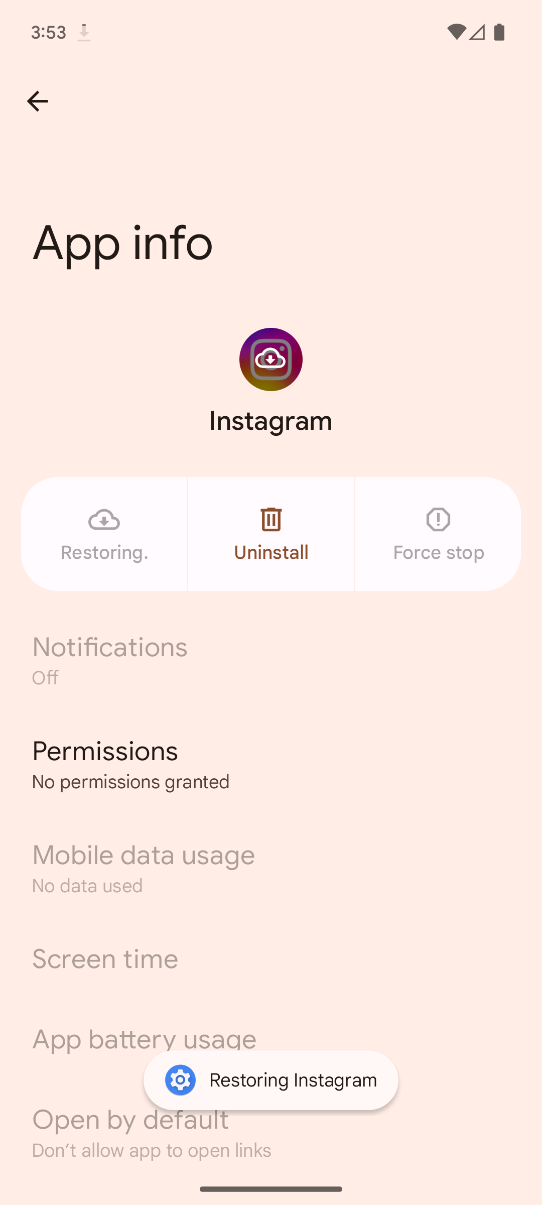 Android 15 App Archiving Screenshots (3)