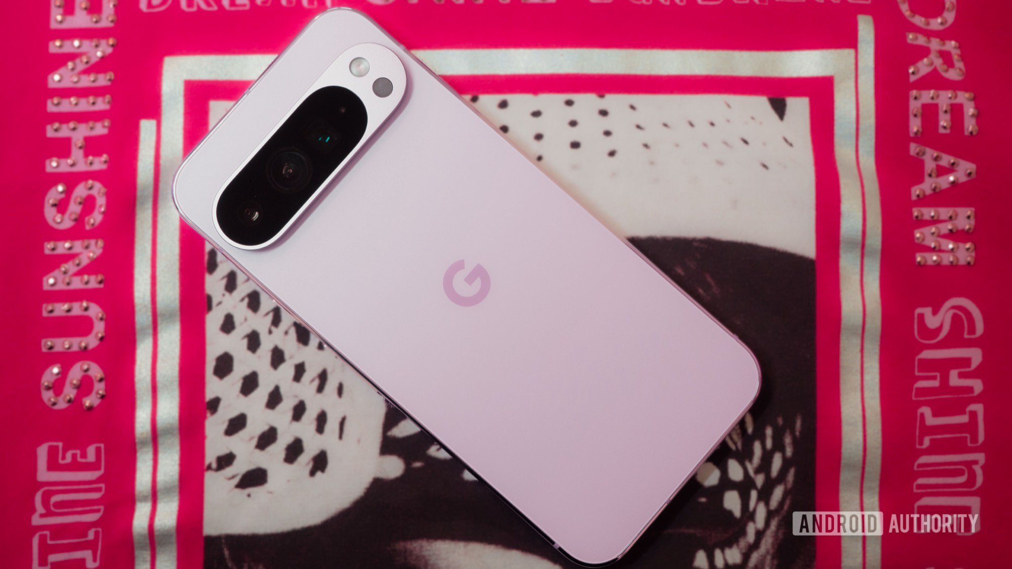 google pixel 9 pro xl pink on fushia tshirt google pixel 9 pro xl pink on fushia tshirt
