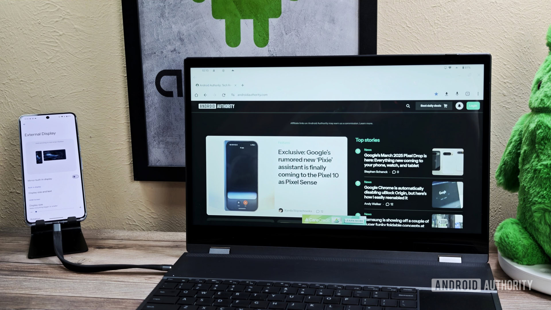 External display management in Android hero image