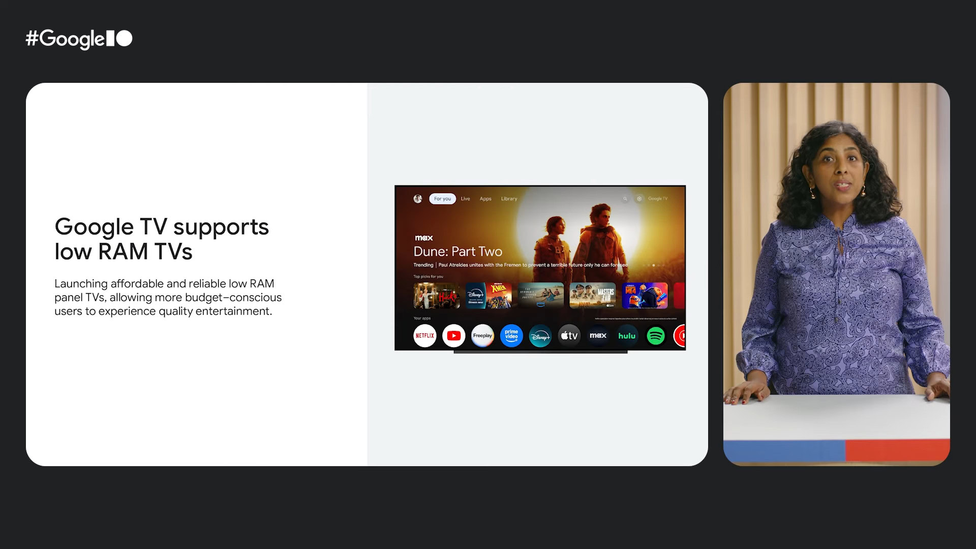 Google low RAM Google TVs